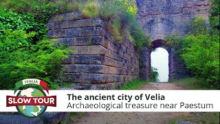 The Ancient City Of Velia Campania Lantica Città Di Elea O Velia Italia Slow Tour