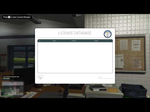 License Manager Script ESX (FiveM)