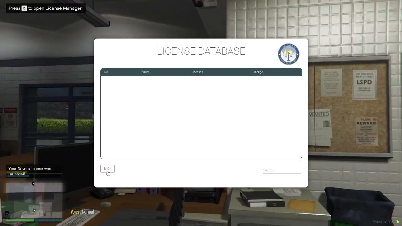 License Manager Script ESX (FiveM) YouTube