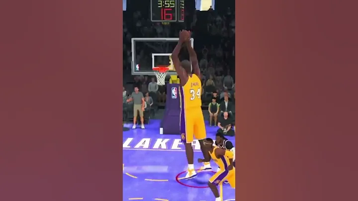 i made a 10ft shaq in nba 2k22