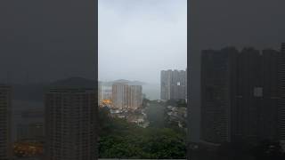 Rainstorm in Hong Kong 🇭🇰⛈️ #香港 #暴雨 #下雨 #下雨天  #hongkong #rainstorm #rain #rainy #rainyday