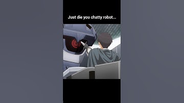 He defeated the old powerful Robot #robot #anime #animeshorts #shorts