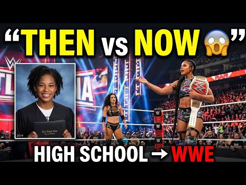 WWE Female Wrestlers: High School vs Now 😱 |  Transformations 