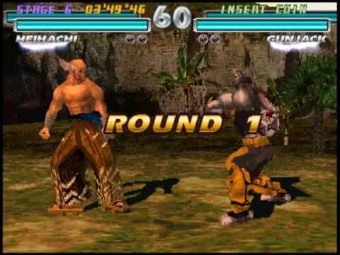 Tekken Tag 1 ( Arcade ) - Heihachi / Kazuya Playthrough ( June 30, 2016 )