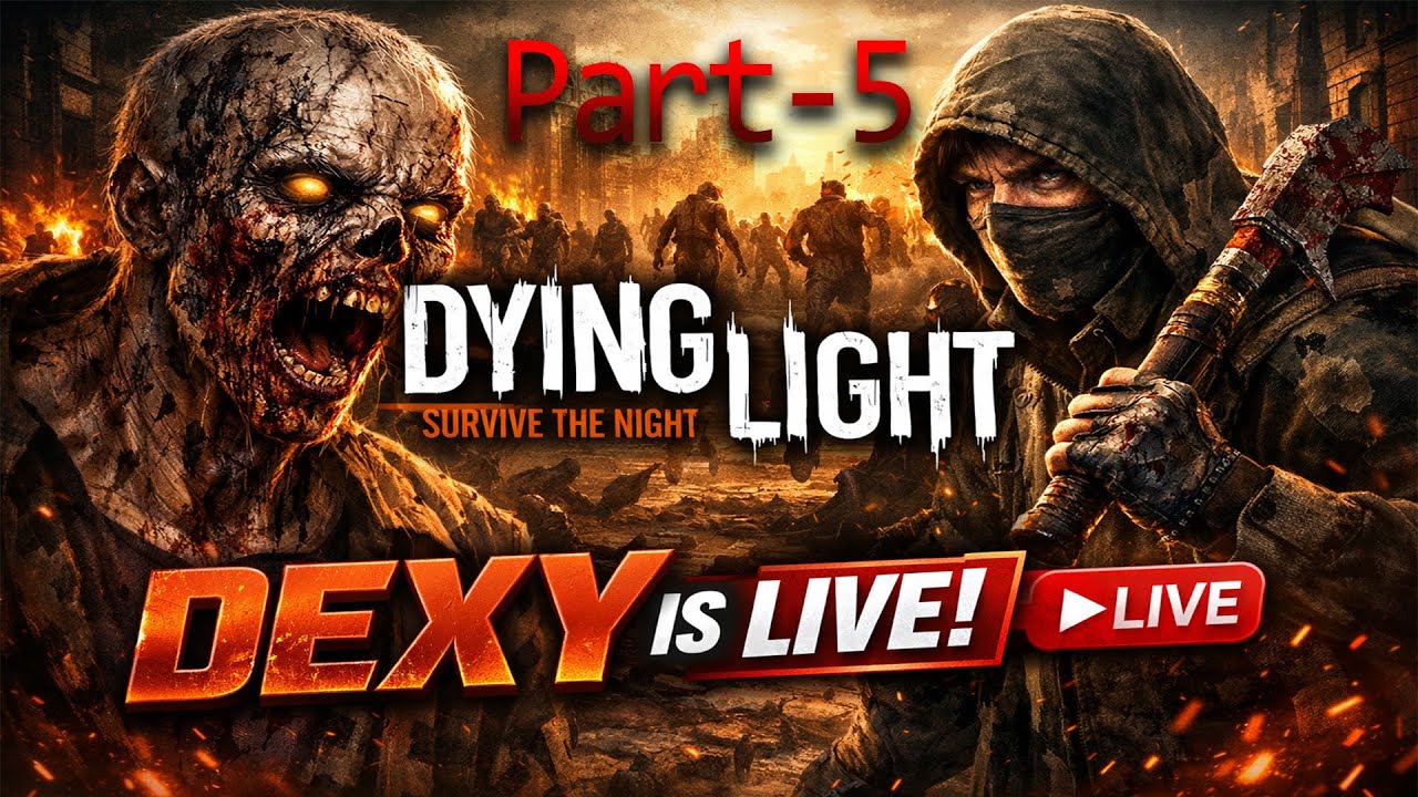 🔴Dying light gameplay walkthrough part-5🔴 | road to 300 subs