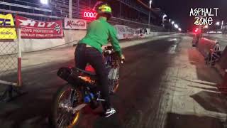 Drag Bike Setting Night At Circuit Steady Of All Groups