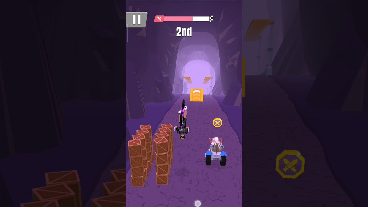 BIKE RUSH DUEL RACE 93 WITH SCIFI BIKE IN CAVE 🤐 