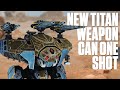 New one shot kill titan weapon is the titan version of reaper war robots test server