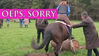 Crossles, Liep Mojito De Trainer Omver Tijdens Het Crossen ? Paardrijden Met Plezier