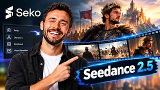 I Created a Full Cinematic Movie with AI Using Seedance 2.5 | SekoTV