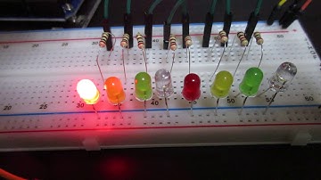 Osoyoo Arduino 74HC595 シフトレジスターを使って、直列入力並列出力（シリパラ）プロジェクト