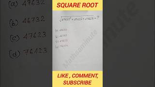 Square root math