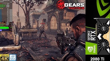 Gears Tactics 4K Max Settings | RTX 2080 Ti | i9 9900K 5.1GHz