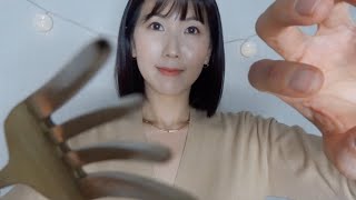 ASMR Removing Your Negative Energy (Plucking, Scratching, Blowing) screenshot 4