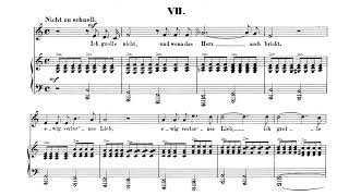 Schumann - Ich grolle nicht, Op. 48 - 7 (Dietrich Fischer-Dieskau)