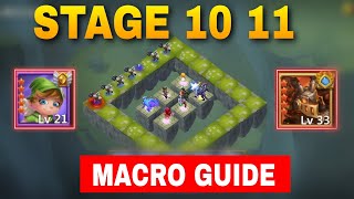 Forsaken Land - STAGE 10 11 | Macro Guide That You Need For Level 10 11| Castle Clash Forsaken Land screenshot 1