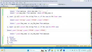 Day13 SQL Built in Functions
