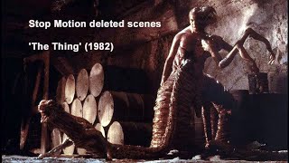 The Thing (1982) - John Carpenter Deleted Stop Motion Resimi