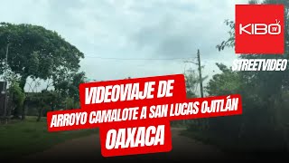 Arroyo Camalote a San Lucas Ojitlán, Oaxaca México 