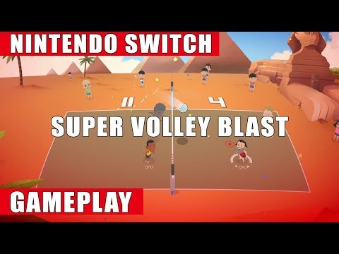 Super Volley Blast Nintendo Switch Gameplay