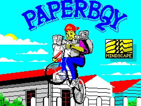 Paperboy 2 Review for the Sinclair ZX Spectrum by John Gage - YouTube