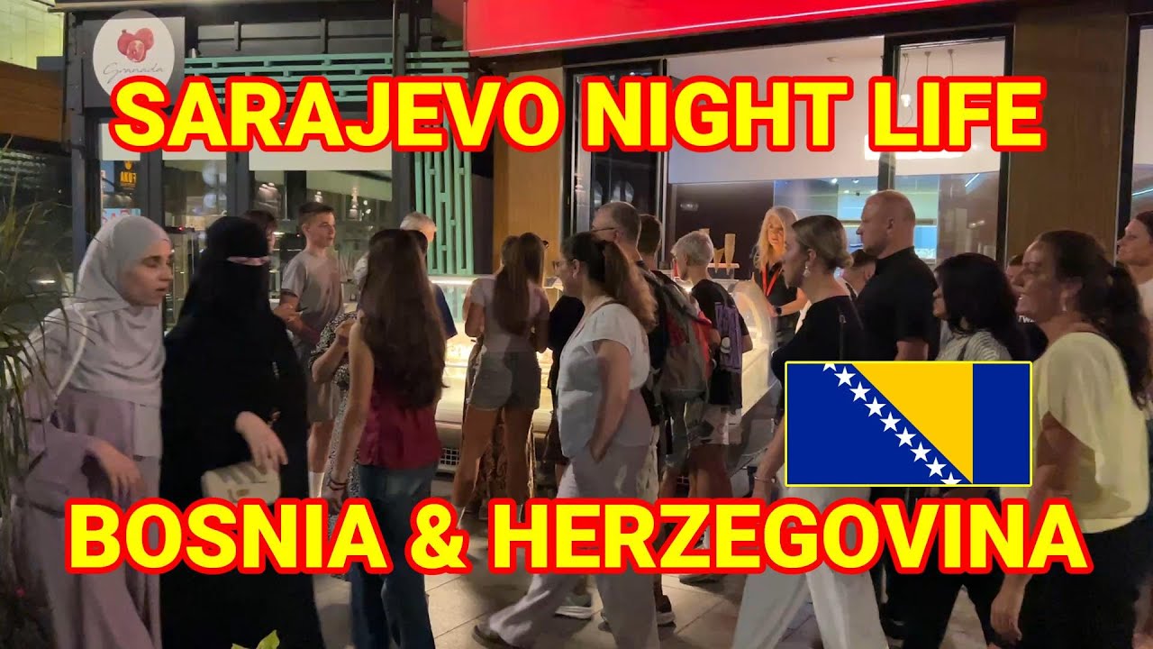 🌜 Unveiling the Magical Night Life of BAŠČARŠIJA: Sarajevo’s Old Town After Dark! 🕌⭐ 