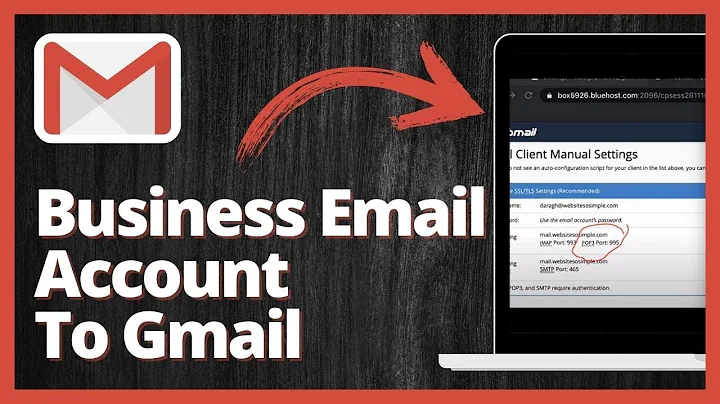 How to Add a Business Email Account to Gmail Under 5 Minutes | Quick and Easy Guide
