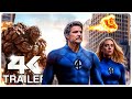 THE FANTASTIC FOUR FIRST STEPS Trailer (4K ULTRA HD) NEW 2025