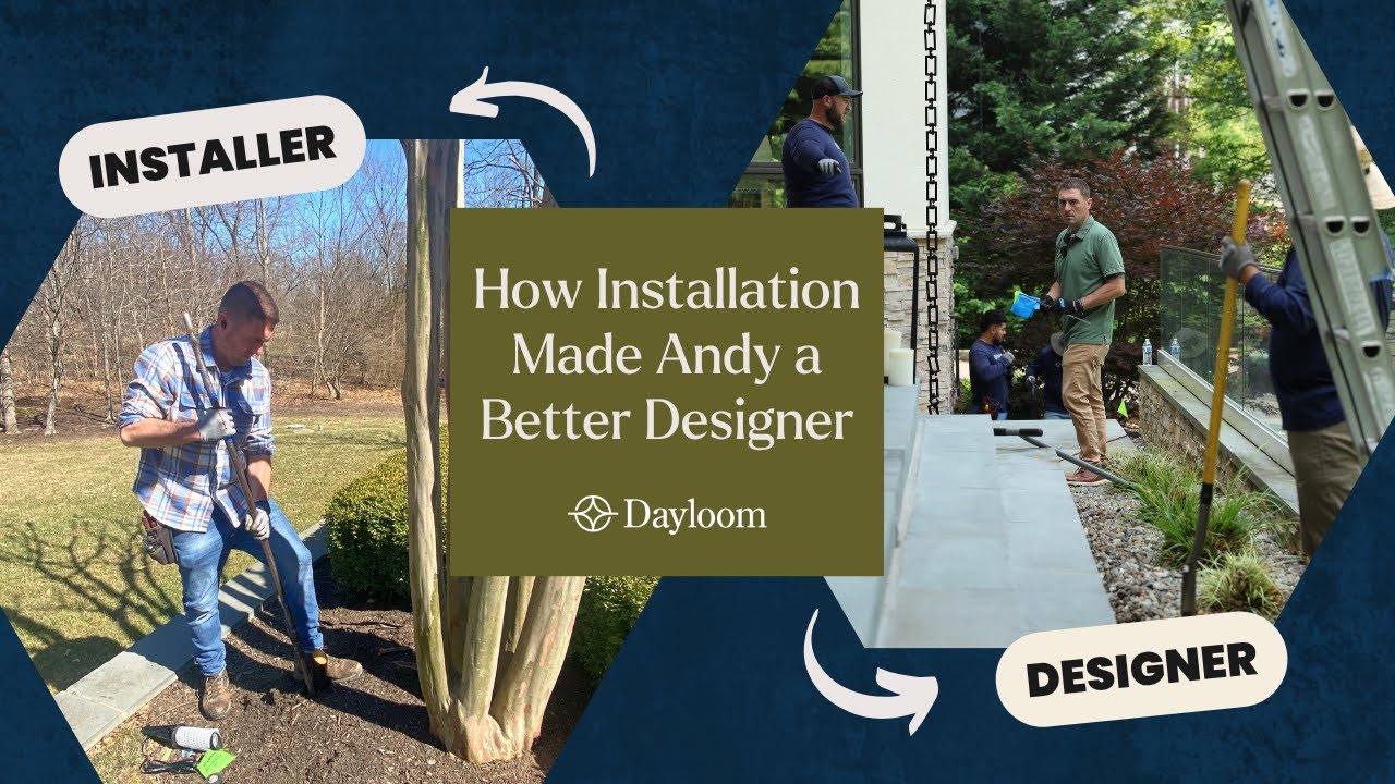 How Landscape Lighting Installation Experience Makes Andy a Better Designer | Dayloom Designs