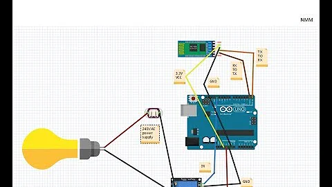 Arduino uno project voice control home automation