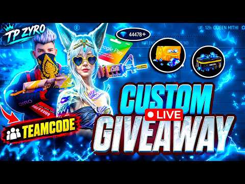 FREE FIRE ID GIVEWAY CUSTOM #verticallive #freefire #shortsfeed #sherlive