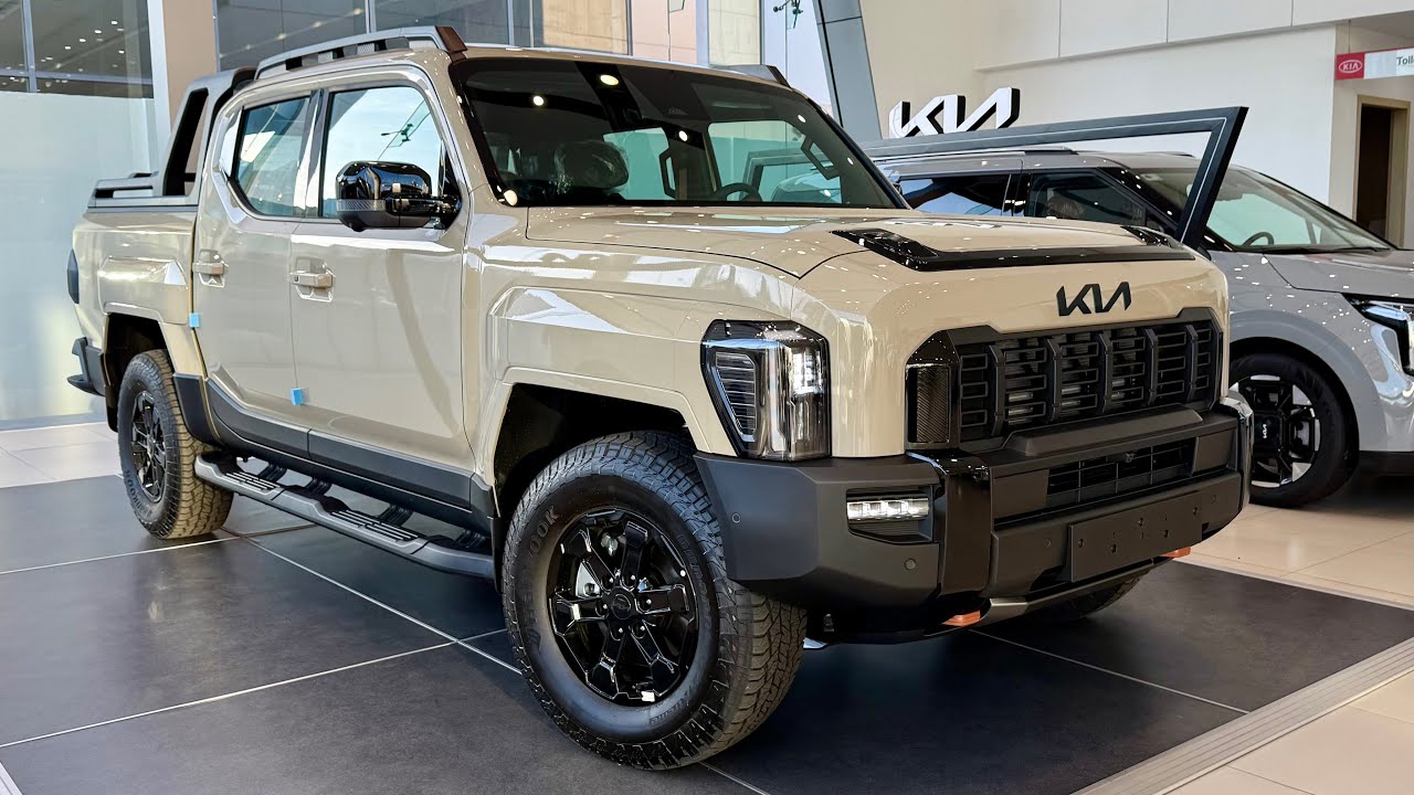 First Look ! New Kia Tasman (2025) - Pickup Truck  Perfect Off-road and Adventure