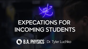 CareerLink | Department of Physics & Astronomy | Expectations for Incoming Students | V4