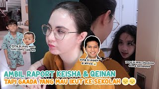 AMBIL RAPORT KEISHA & QEINAN, ANAKKU MAKIN ABG 🥹| Arumi Bachsin