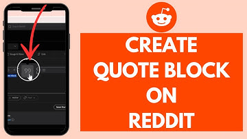 How to Block Quote on Reddit (2024) | Create A Quote Block on Reddit Mobile