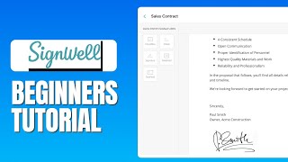 SignWell Beginners Tutorial - How To use SignWell screenshot 4