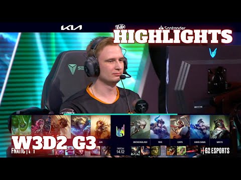 FNC vs G2 - Highlights | Week 3 Day 2 LEC Summer 2024 | Fnatic vs G2 Esports W3D2