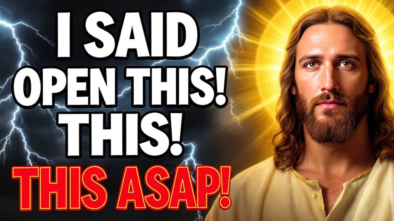 🛑 БОГ ГОВОРИТ: ОТКРОЙ ЭТО! ВАШ ПОСЛЕДНИЙ ШАНС, КАК МОЖНО СКОРЕЕ... | ПОСЛАНИЕ БОГА ДЛЯ ВАС СЕГОДН...