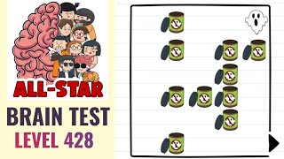 Brain Test All Star Level 428 | The ghost must get out of the maze | Walkthrough