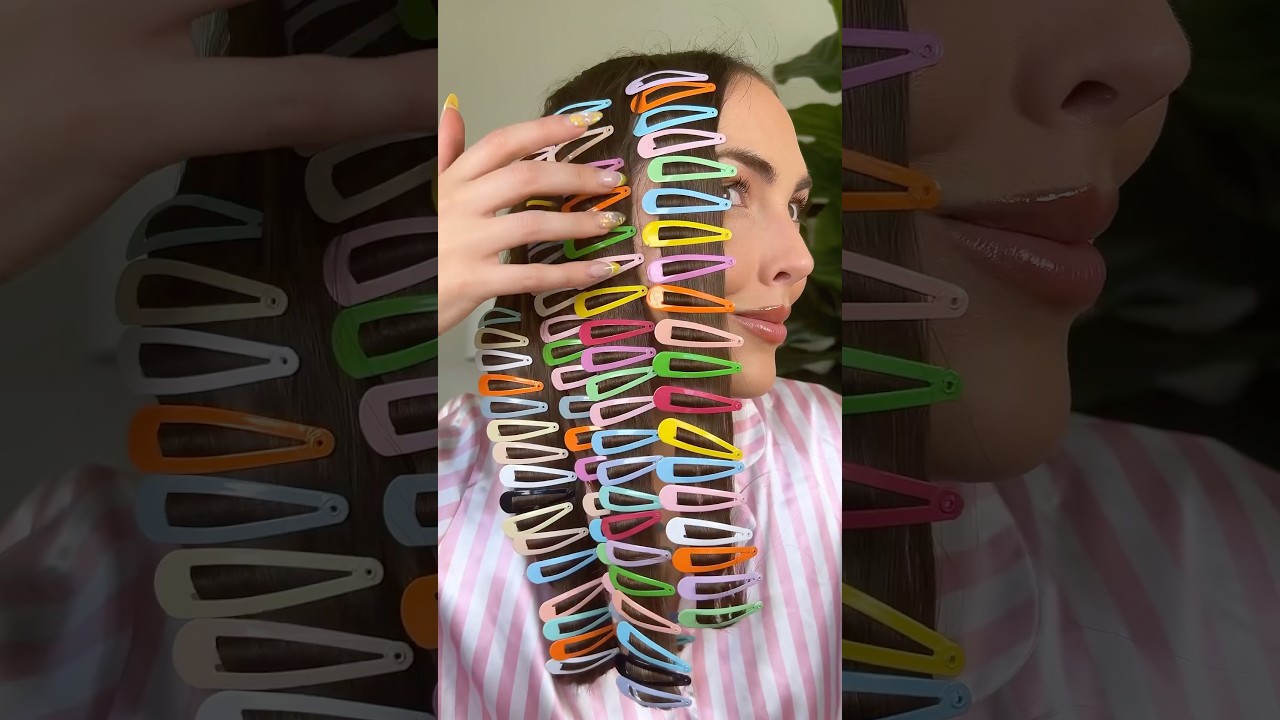 УГАДАЙТЕ, сколько часов ушло на то, чтобы закрепить эти заколки!! 👀😳 