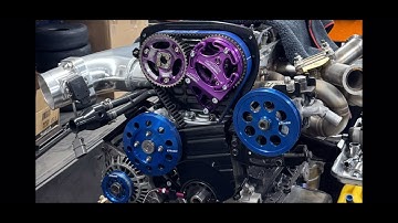 PRP Crank And Trigger Kit Install On The RB26! + Greddy Pullys