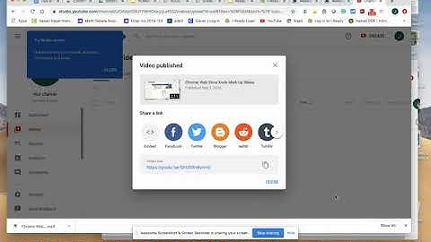Awesome Screen Shot using Xodo on Slides Uploaded to YouTube & Schoology