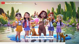 Tilly the Brave Turtle: A Tale of Courage and Friendship | Moral Story For Kids In English