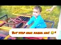 "Mom, Mujhe Chakkar Aa Rahe Hain! 😵💫 But Don't Stop!" 😂🎢