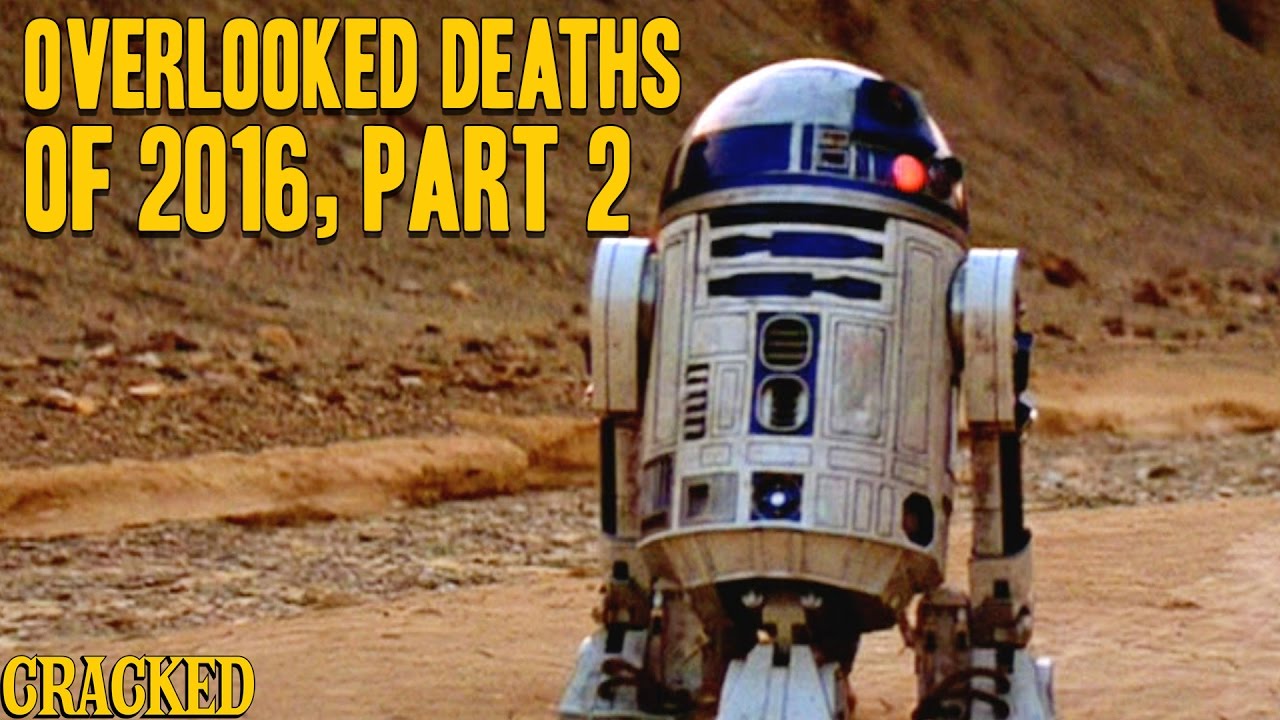 Overlooked Deaths of 2016, Part 2