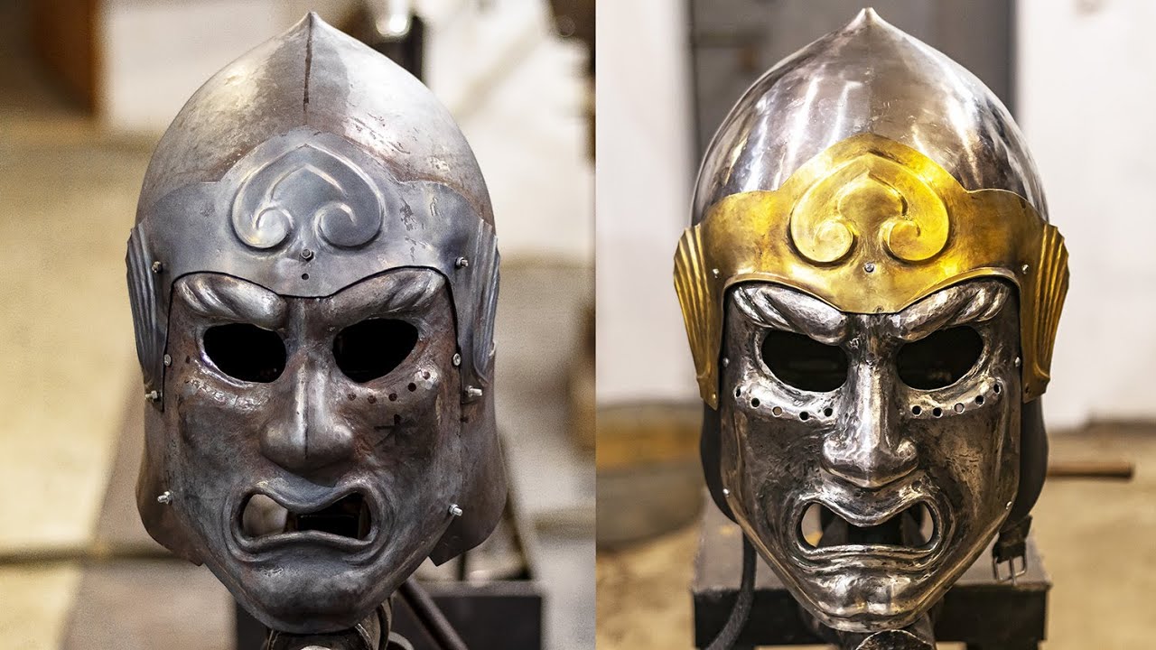 How to make forged face DIY Forging armor