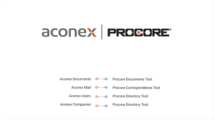 Oracle® Aconex and Procore Workflows by BIMLauncher