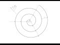 How to draw a involute of a triangle