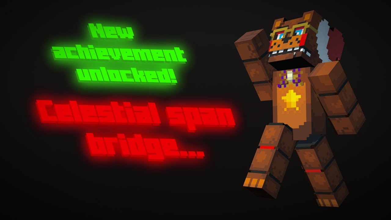 I mastered one of the most difficult bridges in MCPE, the Celestial Span Bridge...