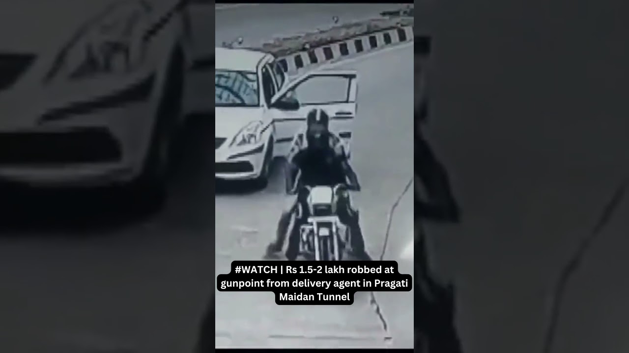 Delivery Agent and Associate Robbed at Gunpoint of Rs 1.5-2 Lakh in Pragati Maidan Tunnel